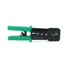 Инструмент Voltronic VegGieg , для обжима RJ-45 (8P8C) и RJ-12/11 (6P6C), 4P4C, черный/зеленый, Q10 (V-E113)
