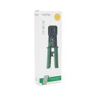 Инструмент Voltronic VegGieg , для обжима RJ-45 (8P8C) и RJ-12/11 (6P6C), 4P4C, черный/зеленый, Q10 (V-E113)