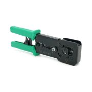 Инструмент Voltronic VegGieg , для обжима RJ-45 (8P8C) и RJ-12/11 (6P6C), 4P4C, черный/зеленый, Q10 (V-E113)
