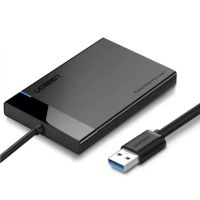 Карман внешний Ugreen USB 3.0 to SATA 3.0 2.5" HDD/SSD enclosure 6TB UASP black (30847)