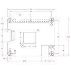 Плата розширення для Мікро ПК Raspberry Pi (AI HAT+ 13 TOPS)