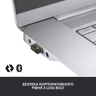 Мишка Logitech MX Master 3S Performance for Business Wireless/Bluetooth + Mouse Pad Studio Series Graphite (MX910-006582)