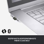Комплект Logitech MX Keys for Business UA Graphite + Desk Mat Studio Series Mid Grey (MX920-010933)