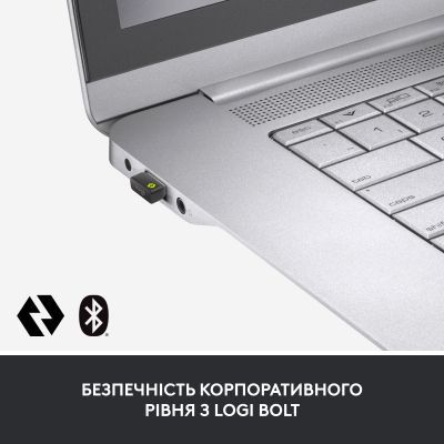 Комплект Logitech MX Keys for Business UA Graphite + Desk Mat Studio Series Mid Grey (MX920-010933)