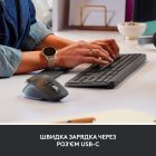 Комплект Logitech MX Keys for Business UA Graphite + Desk Mat Studio Series Mid Grey (MX920-010933)