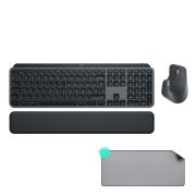Комплект Logitech MX Keys for Business UA Graphite + Desk Mat Studio Series Mid Grey (MX920-010933)