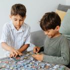 Пазл Trefl Hello Kitty Приветствую Китти и друзей 2х200 элементов (5900511133363)