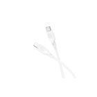 Дата кабель USB-C to Lightning 1.0m silicone BX113 Lenny white BOROFONE (6941991115387)
