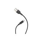 Дата кабель USB 2.0 AM to USB-C 1.0m 2A X25 black HOCO (6957531080145)