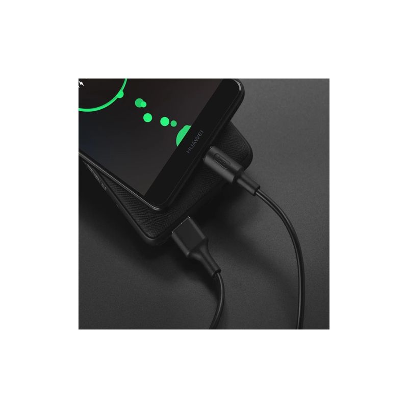Дата кабель USB 2.0 AM to USB-C 1.0m 2A X25 black HOCO (6957531080145)