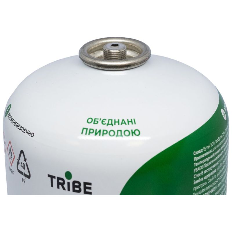 Газовый баллон Tribe різьбовий 450 г (T-HF-0015)