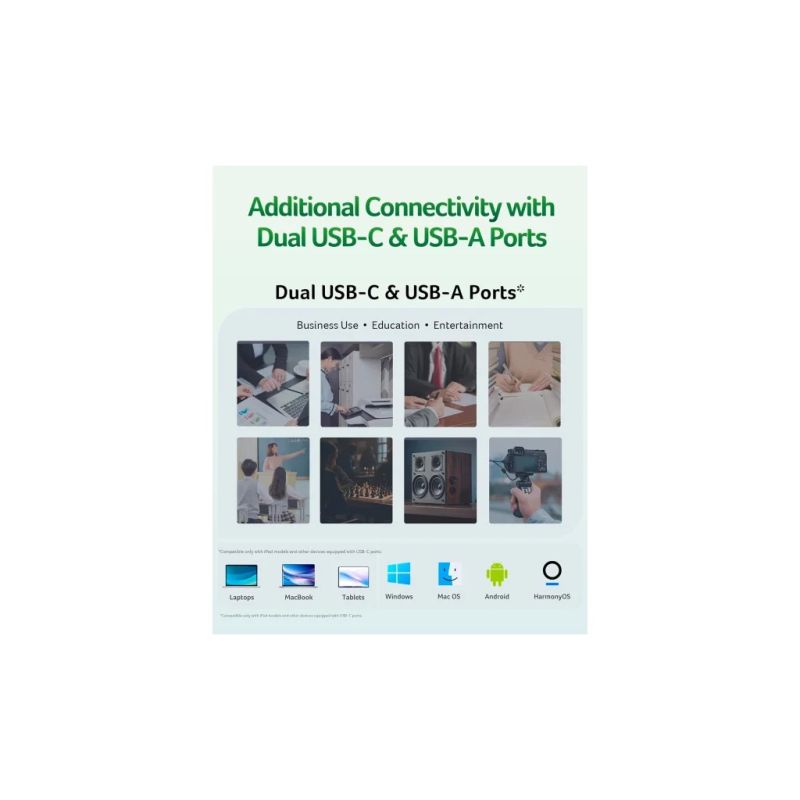 USB флеш накопичувач Acer 64GB UT300 USB-A/Type-C 3.2 Silver (BL.9BWWA.589)