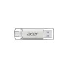 USB флеш накопичувач Acer 64GB UT300 USB-A/Type-C 3.2 Silver (BL.9BWWA.589)
