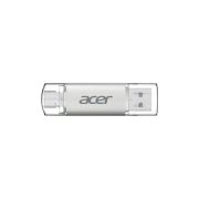 USB флеш накопичувач Acer 64GB UT300 USB-A/Type-C 3.2 Silver (BL.9BWWA.589)
