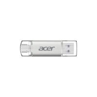USB флеш накопитель Acer 64GB UT300 USB-A/Type-C 3.2 Silver (BL.9BWWA.589)