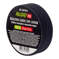 Ізоляційна стрічка Alloid Pro, лавсанова, чорна, 200мкм, 19мм×10м (MIT-2001910)