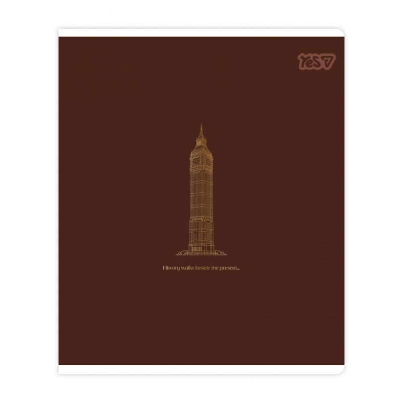 Зошит Yes Urban gold А5 48 аркушів клітинка (768558) (5 шт)