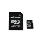 Карта памяти Wibrand 64GB mictoSD class 10 UHS-II (U3) V10 Read 80/Write 30 (WICDXU3/64GB-A)