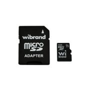 Карта памяти Wibrand 64GB mictoSD class 10 UHS-II (U3) V10 Read 80/Write 30 (WICDXU3/64GB-A)