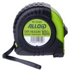 Рулетка Alloid Base, з фіксатором, 10м×25мм (MT-221025)