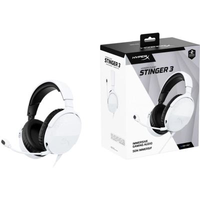Наушники HyperX Cloud Stinger 3 Wired White (BS1T6AA)