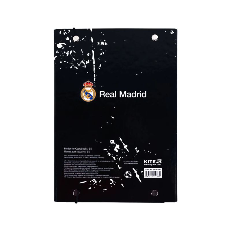 Папка для зошитів Kite на гумці FC Real Madrid (RL26-210)