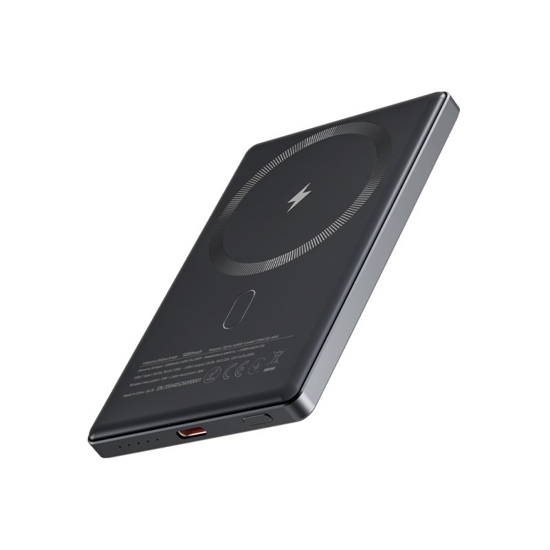 Батарея універсальна Sigma X-power SI05A7QL-MAG 5000mAh, Magnetic wireless 15W, PD, QC, 20Wmax, MagSafe (4827798359419)