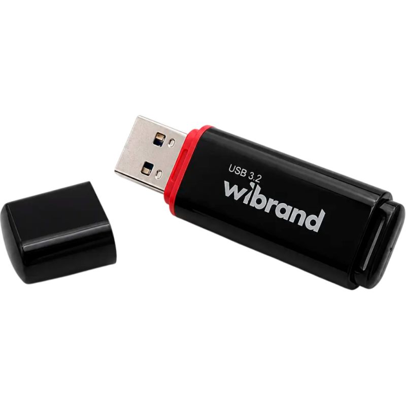 USB флеш накопитель Wibrand 32GB Scarab Black USB 3.2 (WI3.2/SC32P11B)