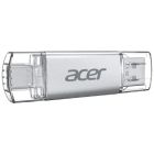 USB флеш накопитель Acer 32GB UP300 Silver USB 3.2/Type-C (BL.9BWWA.588)