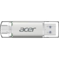USB флеш накопичувач Acer 32GB UP300 Silver USB 3.2/Type-C (BL.9BWWA.588)