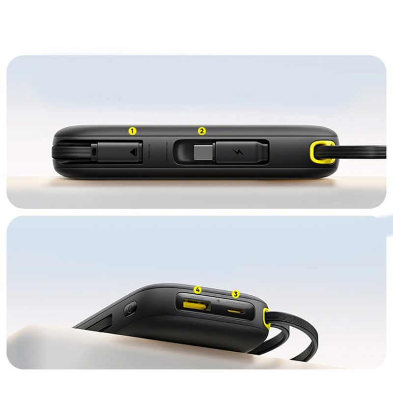 Батарея универсальная Baseus EnerFill FC31 20000mAh 45W, Digital Display, Cosmic Black (P10082105123-00)