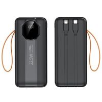 Батарея універсальна XoKo 30000mAh, 22,5W, PD, QC, black (WK-CK-018)