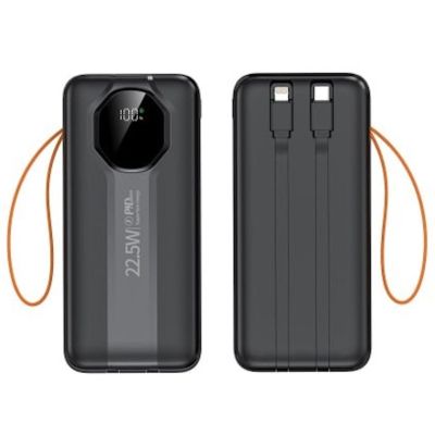 Батарея універсальна XoKo 30000mAh, 22,5W, PD, QC, black (WK-CK-018)