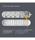 Удлинитель блочный (PP) Electrum 3 розетки 3м с заземлением и выключателем (C-ES-1538)