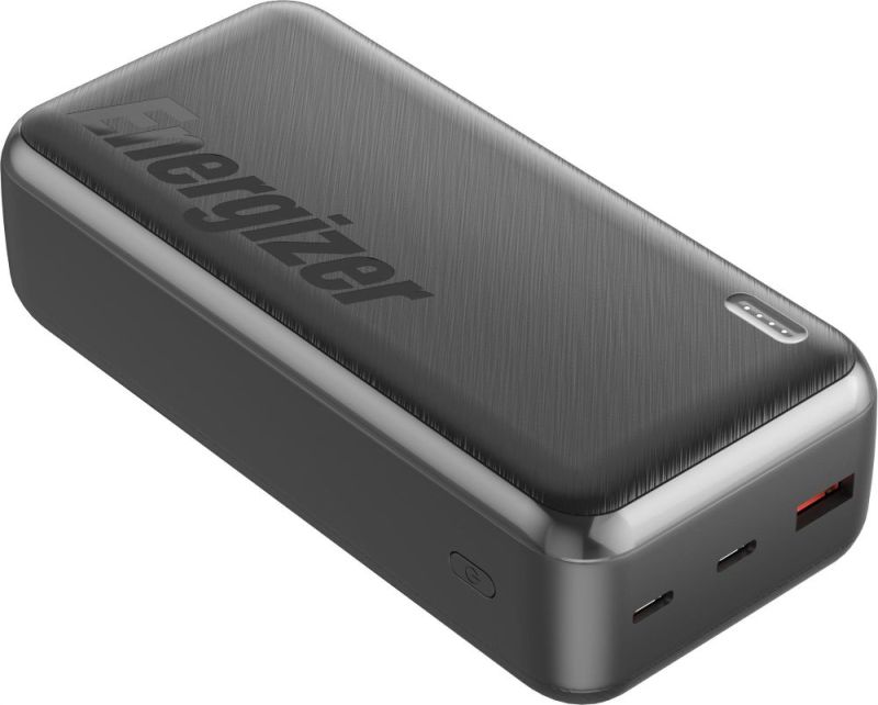 Універсальна мобільна батарея Energizer 30000mAh 22.5W Black (UE30055PQ)