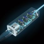 Сетевой адаптер TP-Link (USB-C 3.0, 10/100/1000Mbps, 3xUSB 3.0 HUB) (UE330C)