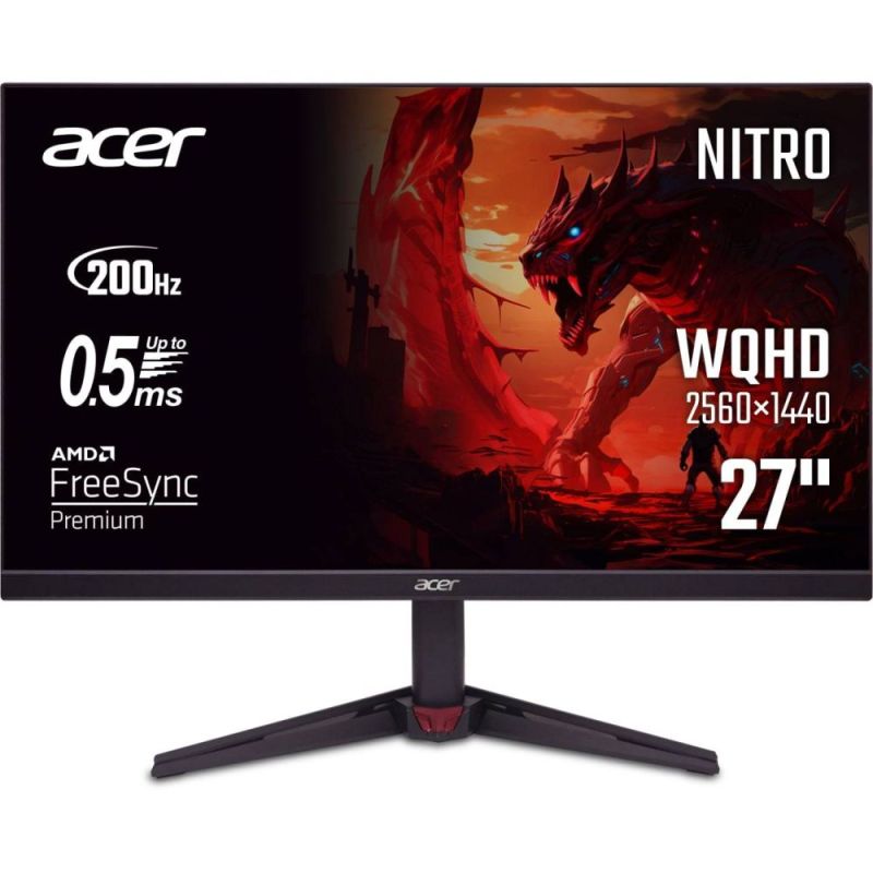 Монітор Acer 27" VG270UX1bmiipx IPS Black 200Hz (UM.HV0EE.105)