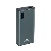Універсальна мобільна батарея Rivacase Rivapower 20000 mAh Grey (VA1022) (RIVAPOWER VA1022 (Grey))