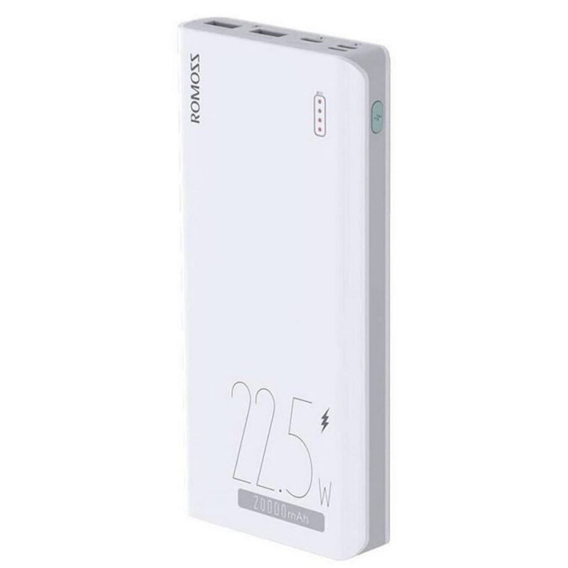 Универсальная мобильная батарея Romoss Sense6F 20000mAh 22.5W White (PPH80-611-1121H)