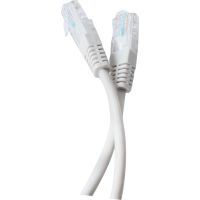 Патч-корд литий Tecro, RJ45, Cat.5e, 2m, сірий (UTP-RJ45-0200)