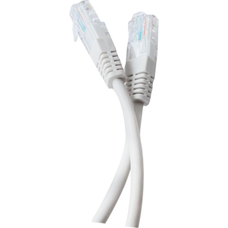 Патч-корд литий Tecro, RJ45, Cat.5e, 10m, сірий (UTP-RJ45-1000)