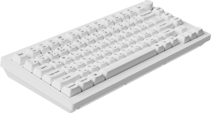Клавиатура беспроводная Keychron V1 Ultra Keychron Red Switch White RGB (V1U-F1-UA)