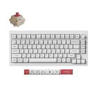Клавиатура беспроводная Keychron V1 Ultra Keychron Red Switch White RGB (V1U-F1-UA)