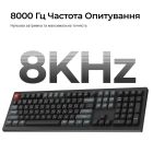Клавіатура бездротова Keychron V6 Ultra Keychron Red Switch Black RGB (V6U-D1-UA)