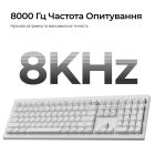 Клавіатура бездротова Keychron V6 Ultra Keychron Red Switch White RGB (V6U-F1-UA)