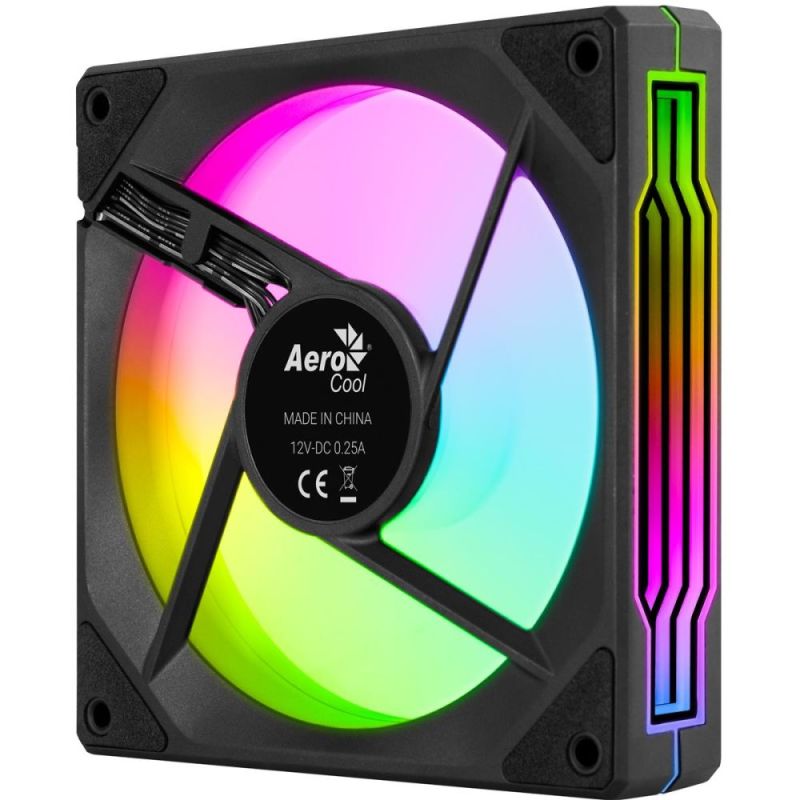 Вентилятор AeroCool Phantom M-3 12 PWM ARGB Black (ACF3-MR11217.11)
