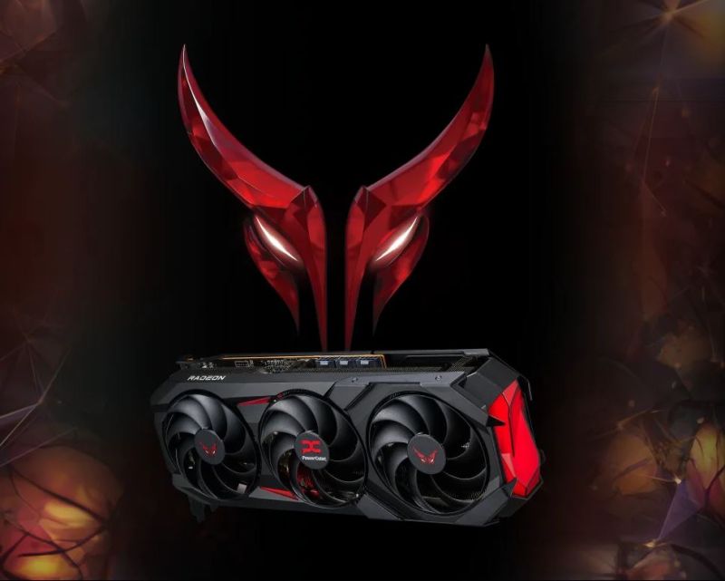 Відеокарта AMD Radeon RX 9070 XT 16GB GDDR6 Red Devil PowerColor (RX9070XT 16G-E/OC) (RX 9070 XT 16G-E/OC)