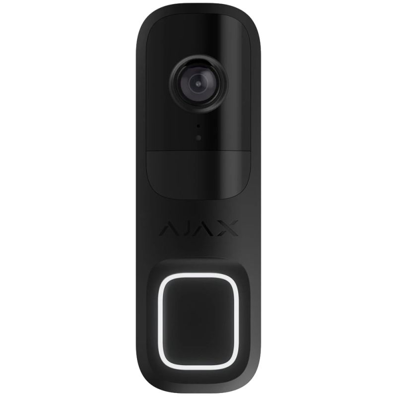 Відеодзвінок Ajax (Doorbell Black RAL 9005)