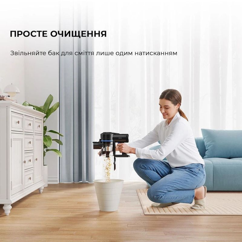 Аккумуляторный пылесос Mova J10 (VJ10A)