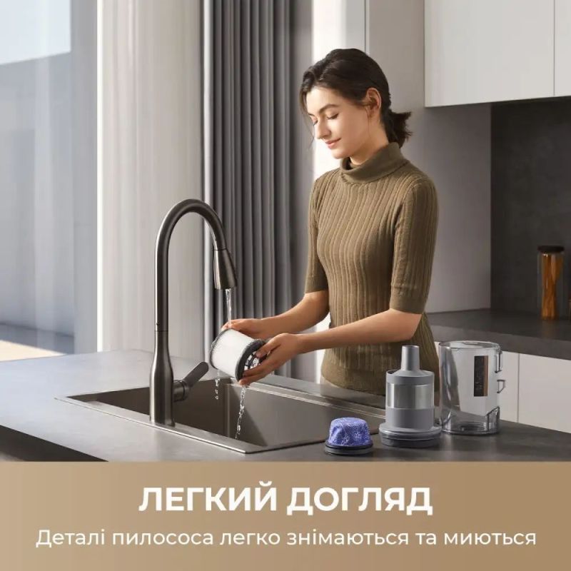 Аккумуляторный пылесос Dreame R20 Ultra AquaCycle (VRV57F)